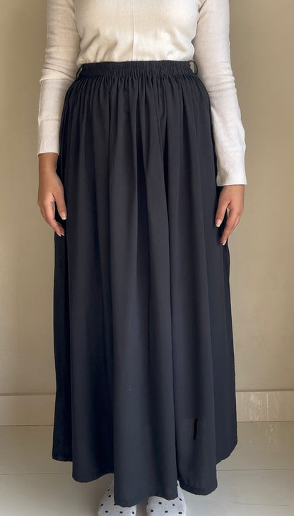 CARBON BLACK | FLOWY A-LINE