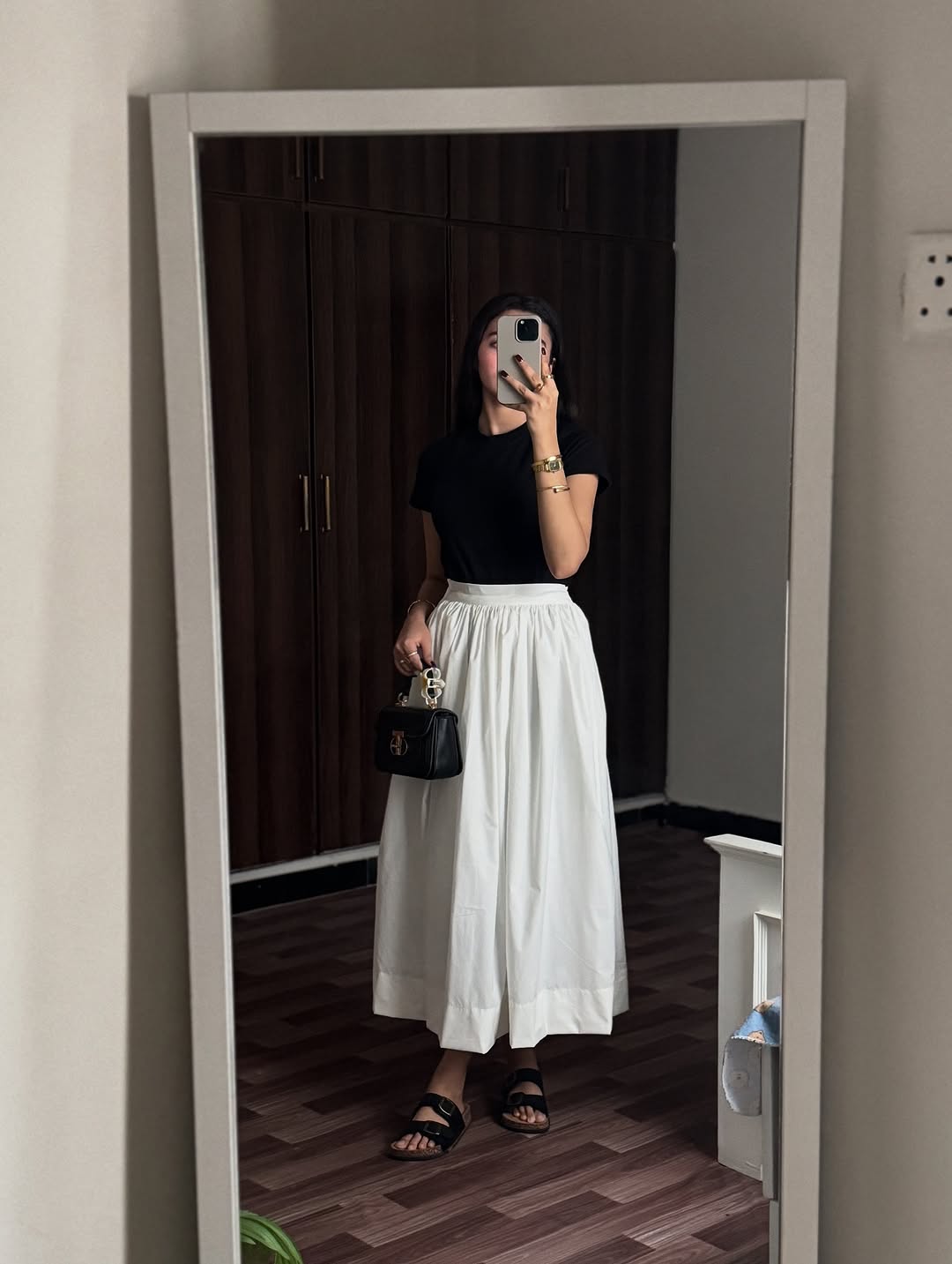 SNOW WHITE | FLOWY A-LINE